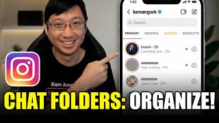 Manage Instagram Chat Folders | Keep Your DMs Clean
