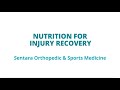 Nutrition and Recovery for Athletes