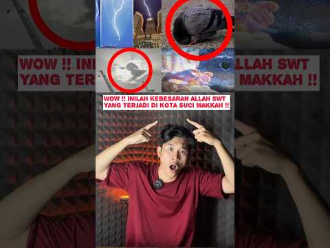 WOW SUNGGUH MENAKJUBKAN‼️ Inilah Kebesaran Allah swt yang Terjadi Di kota Suci Mekkah #shorts