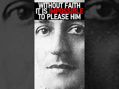 Without Faith It Is Impossible To Please Him - A. W. Pink #shorts #christianshorts #religiousfigure