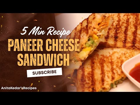 😋Must-Try Street Style Paneer Cheese Sandwich | मिक्स व्हेज पनीर चीज सँडविच 😍| Recipe By Anita Kedar