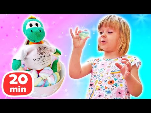 La bambina Bianca gioca a casa delle bambole! Video divertente per bambini. Mi chiamo Bianca