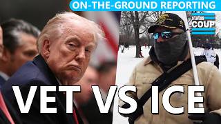 Veteran DEMANDS TRUMP ICE OCCUPATION End: “I Fought for Democracy!”