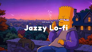Autumn Jazzy Porch Vibes 🍂 Lo-fi HipHop Beats ~ Aesthetic and Clean Playlist