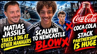 " MATIAS JASSILE" PRESS CONFERENCE DIG | "SCALVINI" to NEWCASTLE? + COCA COLA SPONSOR?