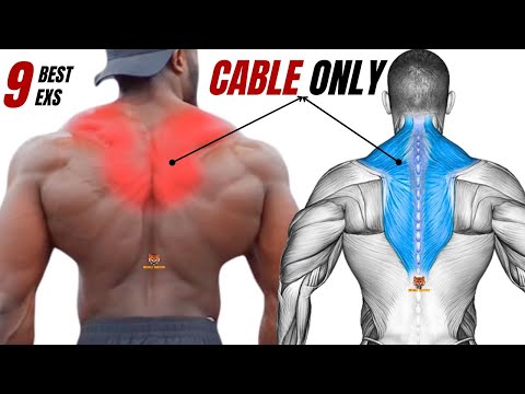 TRAPS WORKOUT- 5 BEST EXERCISES WITH CABLE ONLY AT GYM