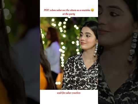 Salar see the sitara as warisha ๐|wait for salar reaction|#trending#shortsfeed#salar#sitara#warisha