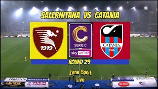 Salernitana Vs Catania  -  Serie C  -  Round 29