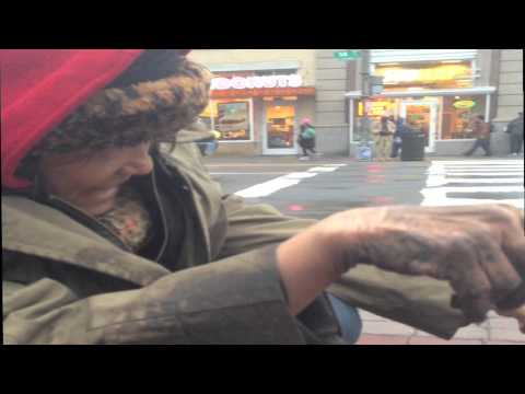 Homeless Woman Reveals Secret to Happiness