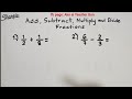 Fraction Operations and Simplification