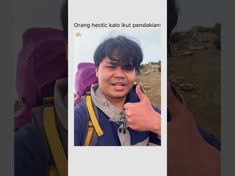 Orang hectic kalo ikut pendakian #mendaki #hectic #contentcreator #meme #skit #videolucu #comedyskit