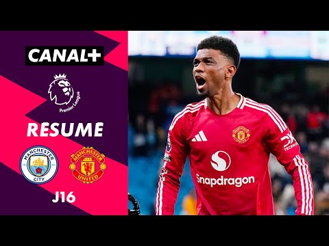 Le résumé de Man City / Man United - Premier League 2024-25 (J16)