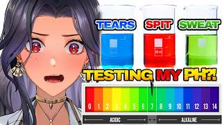 I PH TEST EVERYTHING: My Saliva, Sweat, and Tears WITH SHOCKING RESULT