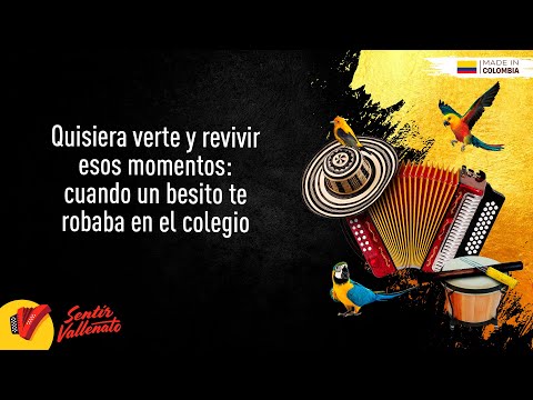 Volví A Los Tenis, Daniel Calderón & Los Gigantes Del Vallenato, Video Letra - Sentir Vallenato