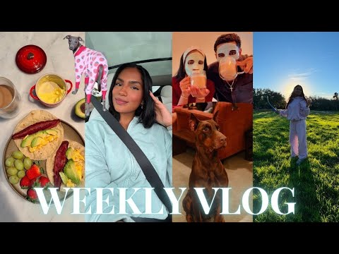 WEEKLY VLOG ♡ (a wholesome week in texas!! productive morning vibes, cozy night routine, cooking+)