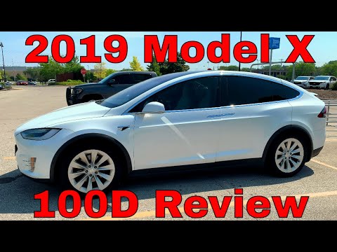 2019 Model X 100D Ultra White Interior Review