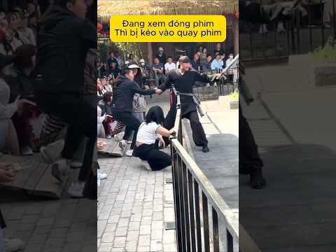 Xem đóng phim xong thành diễn viên luôn haha #cosplay #funny