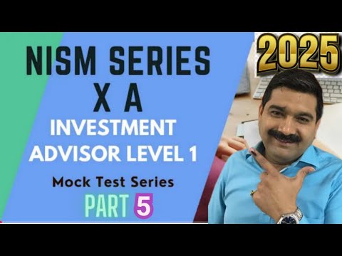 nism investment advisor level 1 mock test , investment advisor, nism