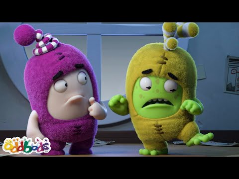 The Curse of the Three Eyed Frog | Oddbods | 🚌Wheels on the BUS Songs! | 🚌Nursery Rhymes for Kids