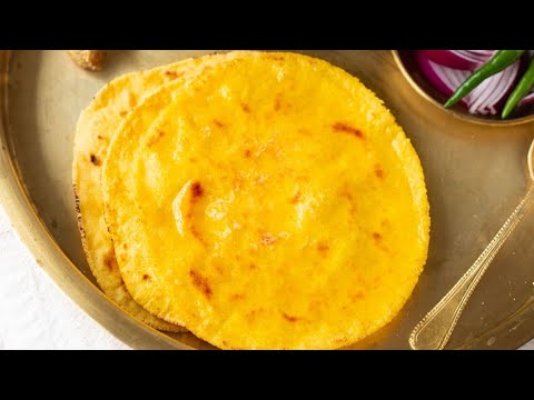 मक्के की रोटी बनाने को सोच रहे हो ✋तो इस आसान ट्रिक को जरूर से देखें Makki ki roti recipe punjabi