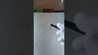 GOKU DRAWING #goku #anime #drawing #dragonball
