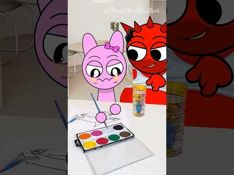 POV Raddy the Color Master – Tralalero Tralala , This color is better | Incredibox Sprunki