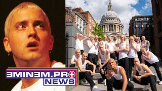 “Stan” Lookalikes Flooded London for the Premiere of Eminem’s New Doc “Stans”. No Em Sighting (Yet)