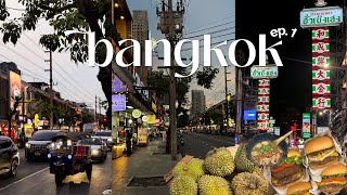Vlog Thailand #1 ✈️  : Bangkok après 10 ans, Chinatown, shopping mall, foodcourt, durian 🍈