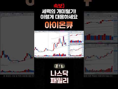 [ 아이온큐 분석 ] 기술주 쇼크 공포의 끝자락! 개미 다 죽이고 가는 패턴! 지금은 세력 돈 들어온 자리만 보세요!