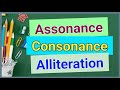 Alliteration, Consonance, and Assonance