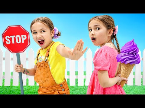 Девочки узнают, как важно делиться и дружить!