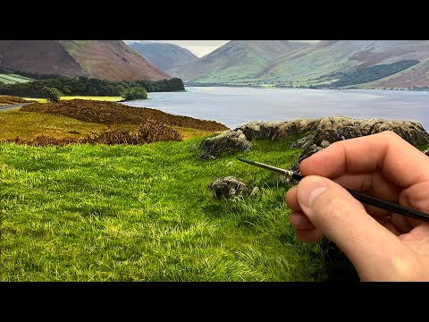 Painting grass the easy way with oil | Episode 228