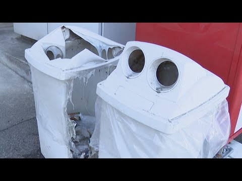 名古屋市内で不審火相次ぐ 住宅玄関の郵便ポストと100メートル程離れた会社に置いてあった自販機のごみ箱が焼ける ポストには火のついたタオル