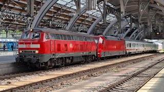Der letzte Betriebstag der InterCity's Rostock - Hamburg. Zugverkehr zwischen Lübeck und Bad Kleinen