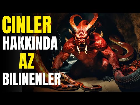 CİNLER İLE İLGİLİ BİLİNMEYEN GERÇEKLER !