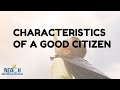 Characteristics of Good Citizenship