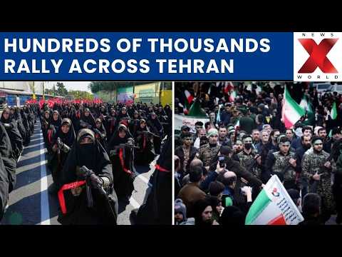 Iran Rally: Hundreds Of Thousands Pledge To Fight As War And Pressure Escalate | NewsX World