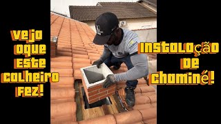 ASSIM QUE INSTALA O CHAMINÉ DA CHURRASQUEIRA!