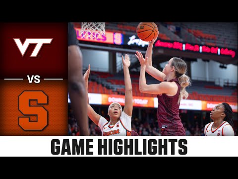 Virginia Tech Defeats Syracuse 75-62 With Impressive Three-point ...