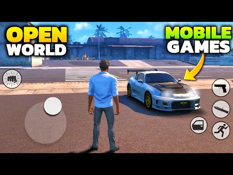 Top 5 Open World Games For Android l Best open world games for android 2024