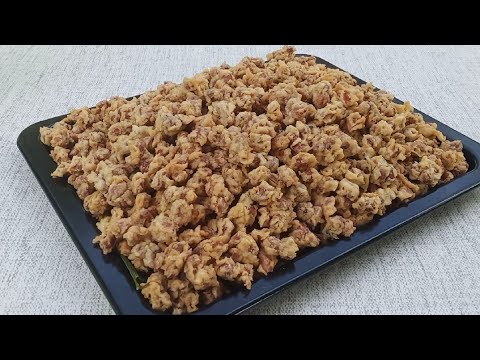 KACANG KREBO RENYAH BIKIN NAGIH TANPA TERIGU GAMPANG BIKINNYA