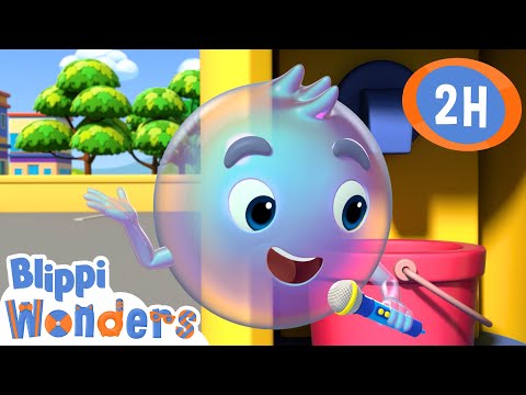 Bubbles | Blippi Wonders | Moonbug Kids - Play and Learn