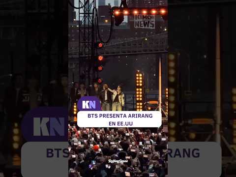 BTS regresa a EE.UU después de 4 años para presentar su comeback ‘ARIRANG’ ❤️#KimchiNews #BTS