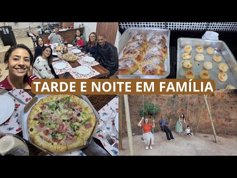 CAFÉ DA TARDE COM MUITAS DELÍCIAS, DIVERTIMOS NO BALANÇO, TERMINOU EM PIZZA | LETÍCIA VELOSO