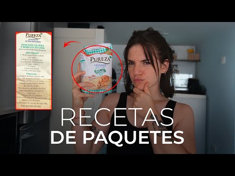 RECREO LAS RECETAS DE LOS PAQUETES