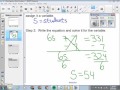Solving 2 Step Equation Word Problems