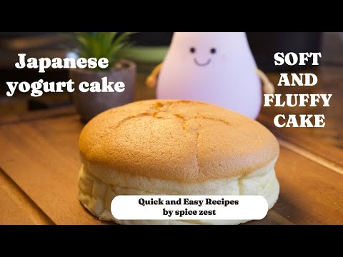 🎂JAPANESE best fluffy yogurt cake❤️