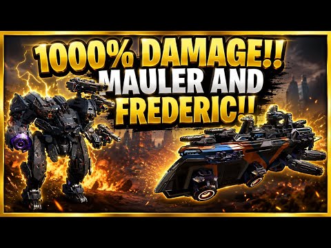 War robots: F2P: 1000% DAMAGE MAULER WITH  VENIRE AND VINCERE!!!!
