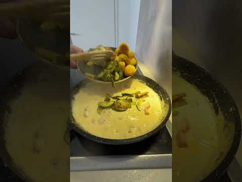 One-Pot Knödelpfanne #rezept #gemuse #leckerkochen #easyrecipe #food #recipe #cooking #lecker #yummy