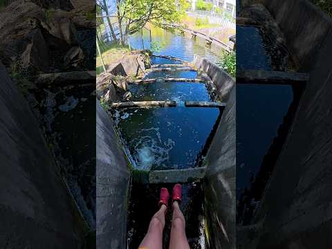 Left shoe on right foot & right shoe on left foot